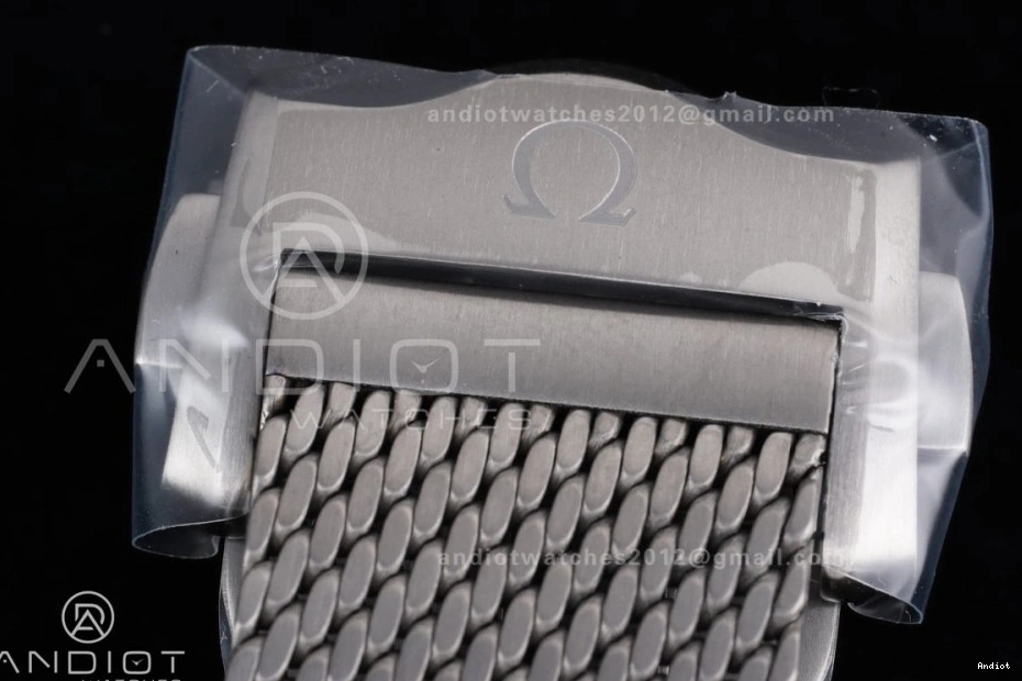 Seamaster on 1:1 VSF Best Mesh Rose Diver Green 300M Edition Dial A8806 Bracelet Gold 1224